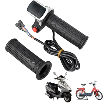 1tk 36V E-Bike Throttle Electric Scooter Jalgratta Grip Lenkstangi LED-Ekraan 6pin Liides Elektriline Jalgratas Kolmerattaline Roller