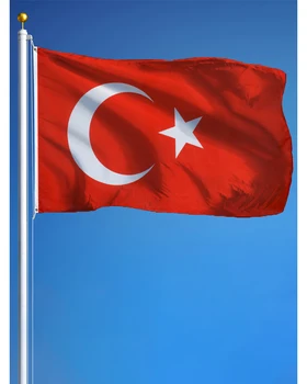 60x90cm 90x150cm Tur Tr Türgi Kaunistamiseks 2x3ft/3x5ft riigilipp