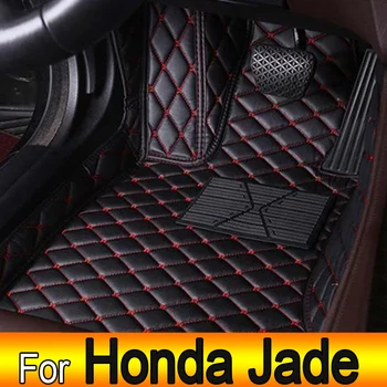 Auto Matid Honda Jade FR4 FR5 2013. aastal~2020 Luksus Nahast Põranda Matt Sätestatud Vaip Vaip Auto Suu Padjad interjööri osi, Auto Tarvikud