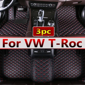 Auto Põranda Matid Volkswagen VW T-Roc A11 AC7 2018 2019 2020 Veekindel Tapete Automotivo Para Carro Auto Matid Auto Tarvikud