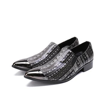 Bullock Oxfords Luksus Brändi meeste kingad kleidi müügile tõelise nahast Kingad Meestele fashion ametlik äri-meeste kingad