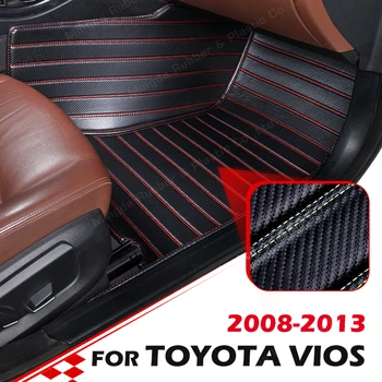 Custom süsinikkiu stiilis Põranda Matid Toyota et rikuti 2008-2013 09 10 11 12 Suu Vaiba Kate Auto Salongi Tarvikud