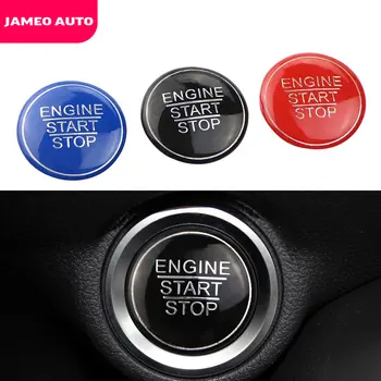 Jameo Auto Auto Mootori Start Stop süütevõtme Ringi Stiil Tarvikud puhul Toyota Camry Corolla Prius RAV4 Kleebised Hõlmab
