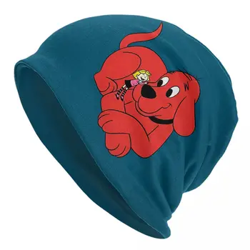 Kapoti Mütsid Clifford Suur Punane Koer Meeste ja Naiste Õhuke Müts Emiliy aasta Sügisel, Kevadel Sooja ühise Põllumajanduspoliitika Disain Skullies Beanies Mütsid