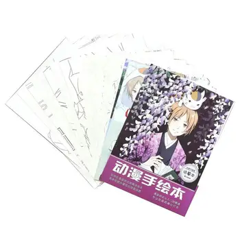 Natsume Yuujinchou Anime, Joonis Värvimine Raamatu Lastele, Täiskasvanud Leevendada Stressi Tappa Aeg Maali-Joonistus-antistress Raamatuid kingitus