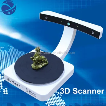 Sunhokey Mini 3D Skänner Skaneerimine Klaas/Keraamilised/Kummi Waxwork/Moodul Sun-Scan Sinine Valgus 3D-Printer-Skanneri