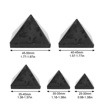 Naturaalne Must Kristall Püramiid Ornament Generaator Käsitöö Naturaalne Must Kristall Püramiid Ornament Generaator Käsitöö 5